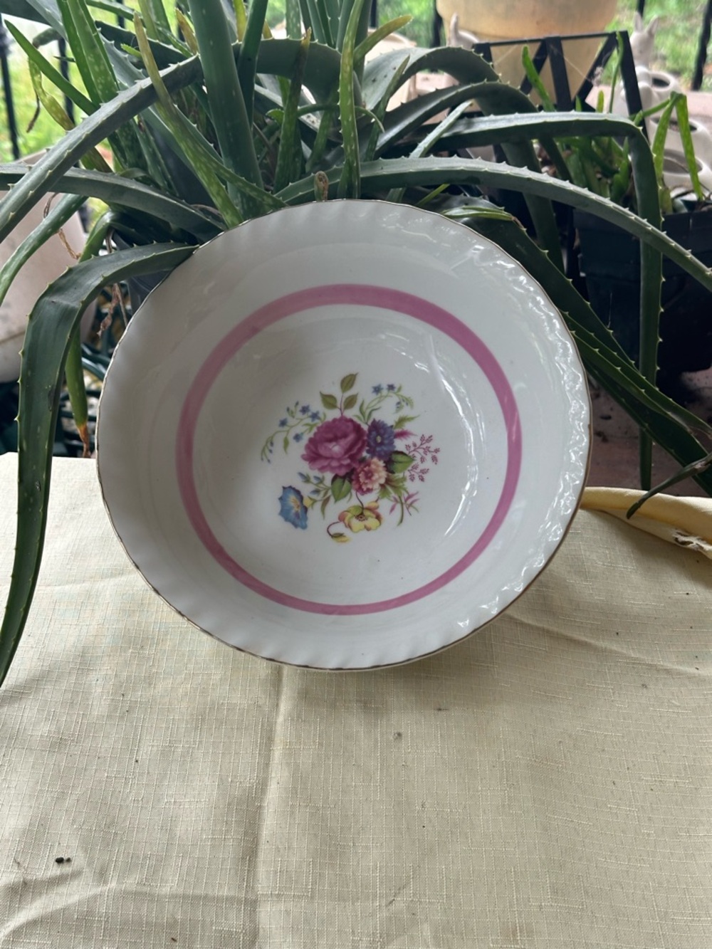 Vintage Porcelain Serving Bowl Made In Japan